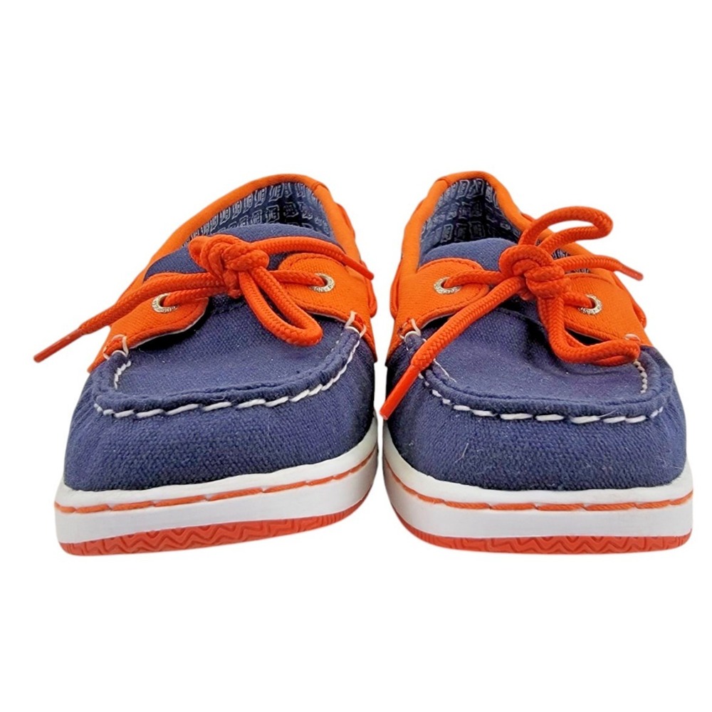 Eastland Sunset Women's Detroit Tigers MLB Baseball Canvas Boat Shoes Size 9 M - Picture 8 of 11